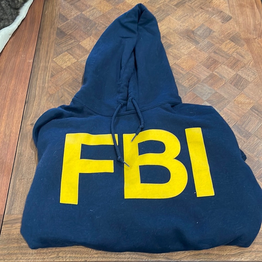 FBI sweatshirt